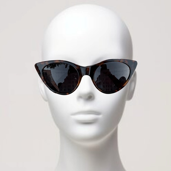 Opening Ceremony Accessories - Opening Ceremony Cateyes Tortoise Shell Sunglasses WA02PS